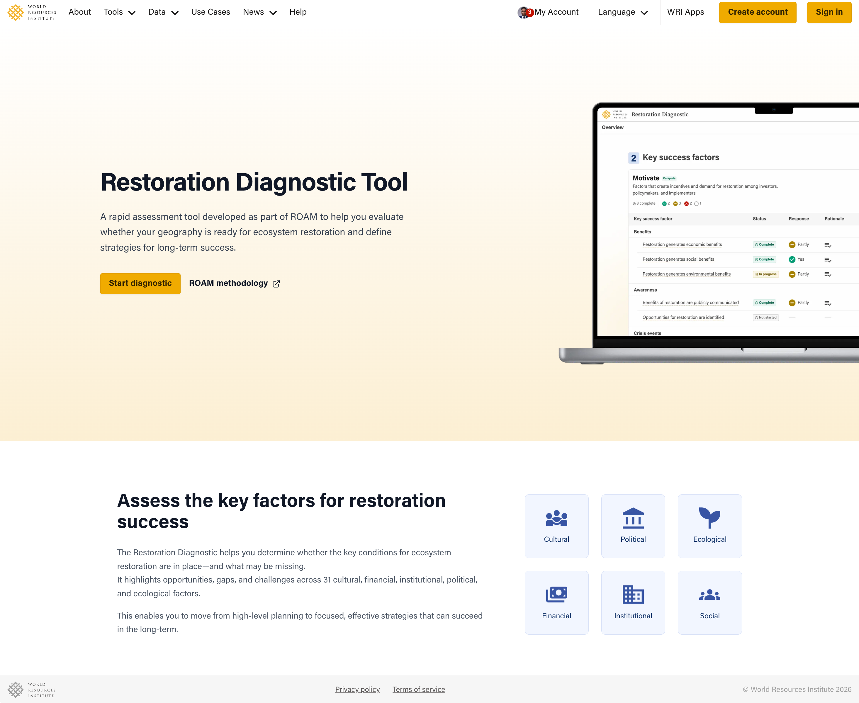 Restoration Page